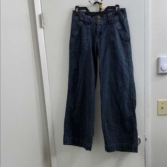 Jag Jeans Denim - Jag Jeans Dark Blue Flare Leg Denim